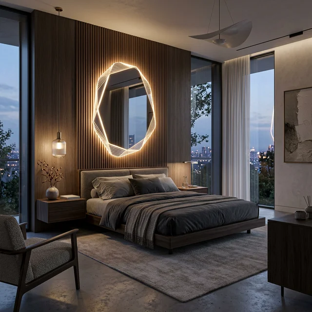 The Acrylic LED Mirror