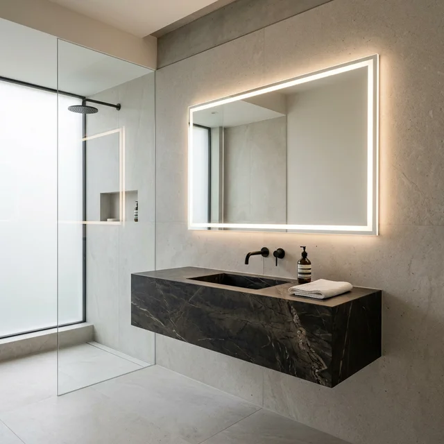 The Frameless LED Mirror